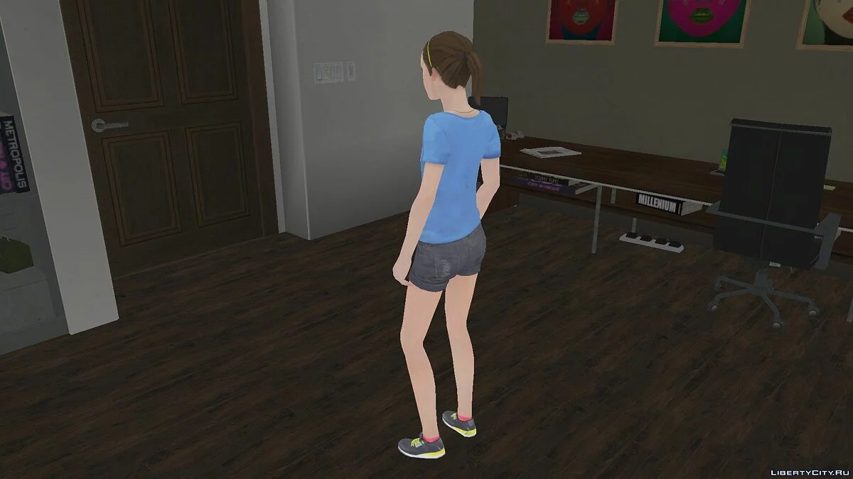 Maxine Caulfield im Alter von 13 Jahren aus Life Is Strange: Episode 3 / GTA San Andreas