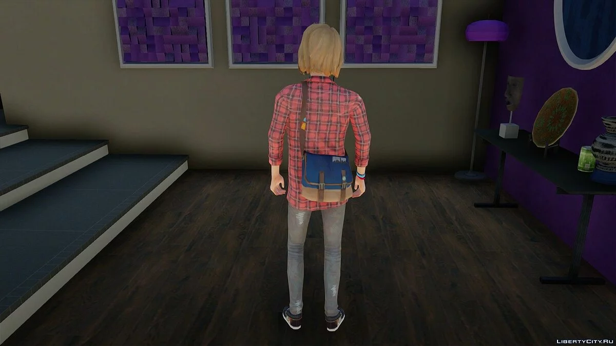 Max Caulfield in Rachel Amber's Outfit from Life is Strange / GTA San Andreas
