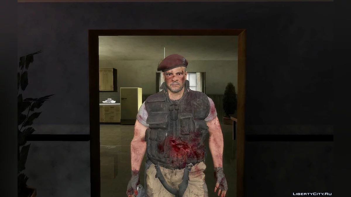 Mikhail Viktor from Resident Evil Remake / GTA San Andreas