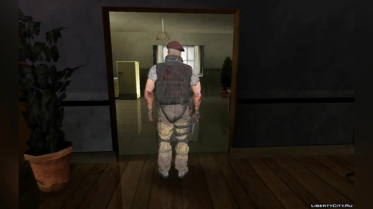 Mikhail Viktor from Resident Evil Remake / GTA San Andreas