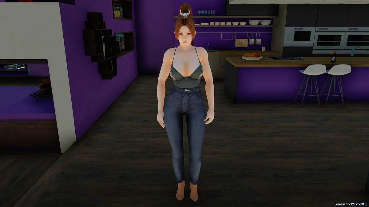Mai Shiranui in Alltagskleidung v13 / GTA San Andreas