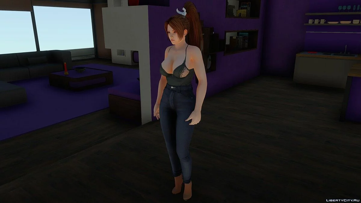 Mai Shiranui in Alltagskleidung v13 / GTA San Andreas