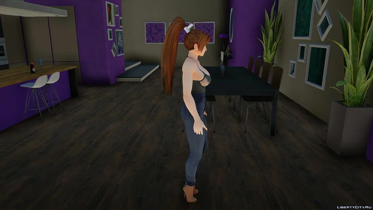 Mai Shiranui in Alltagskleidung v13 / GTA San Andreas