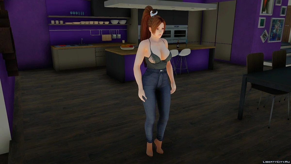 Mai Shiranui in Alltagskleidung v13 / GTA San Andreas