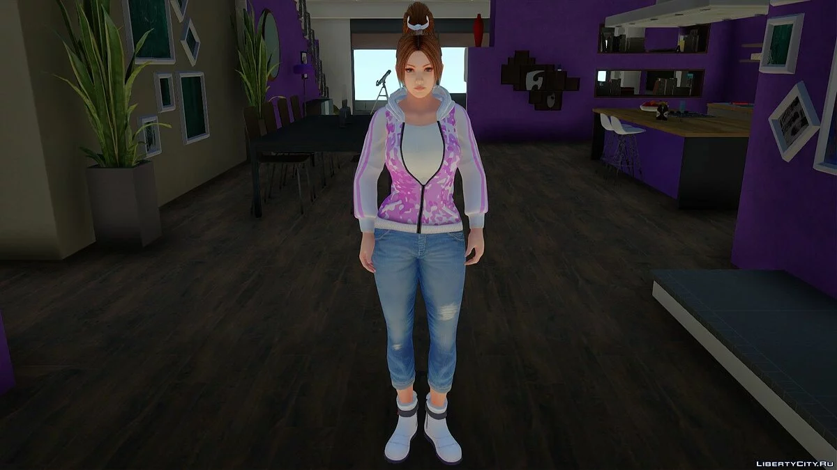 梅伊·不知火 日常服 v14 / GTA San Andreas