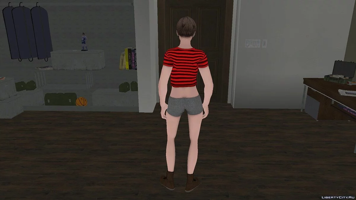 Moira Burton from Resident Evil Revelations 2 / GTA San Andreas
