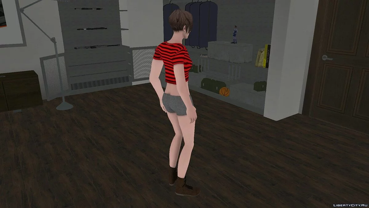 Moira Burton from Resident Evil Revelations 2 / GTA San Andreas