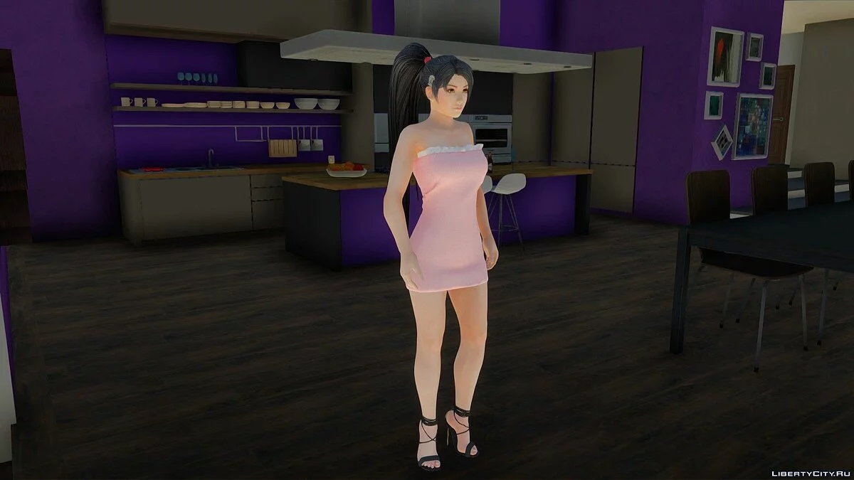 Momiji in Casual Clothes v12 / GTA San Andreas