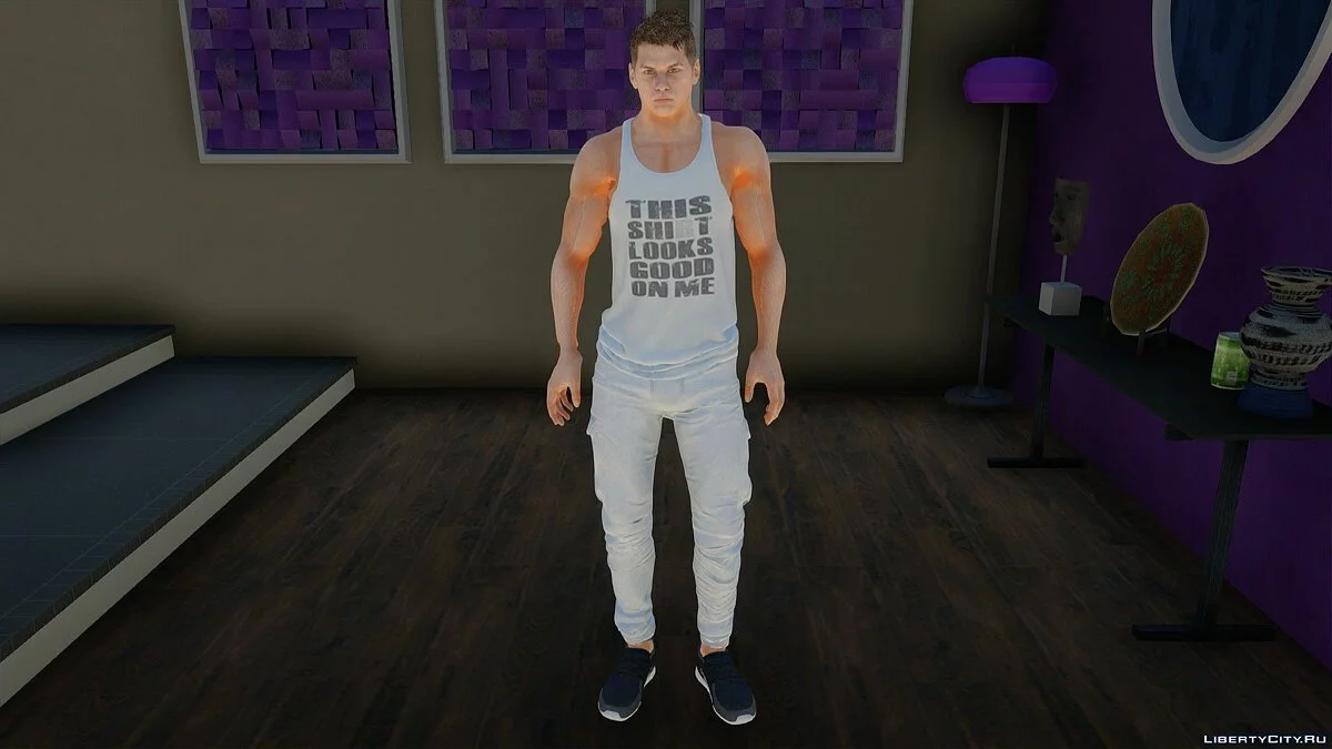 Пірс Ніванс у повсякденному одязі / GTA San Andreas