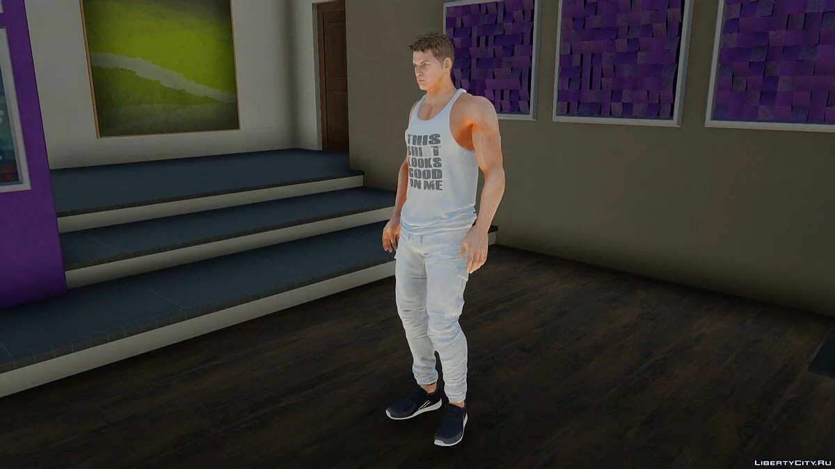 Пірс Ніванс у повсякденному одязі / GTA San Andreas