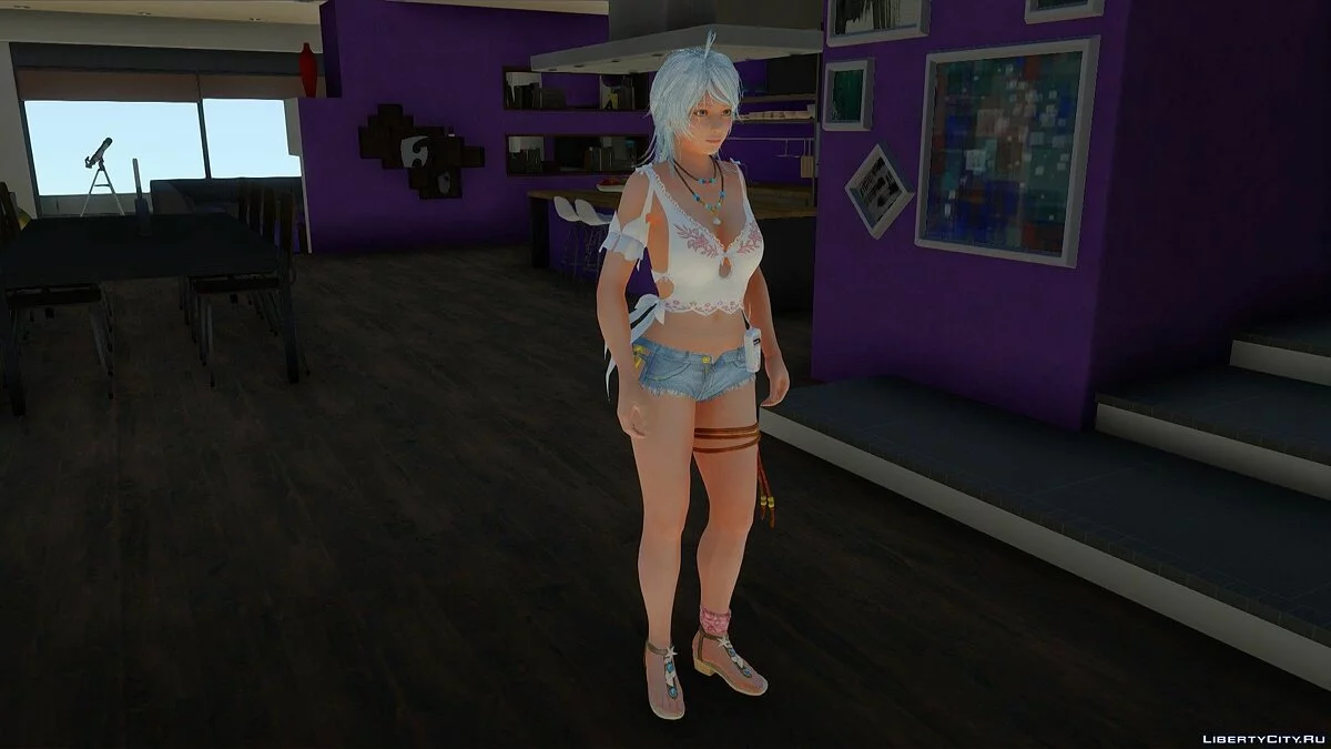 Patty de Dead or Alive Xtreme: Venus Vacation / GTA San Andreas