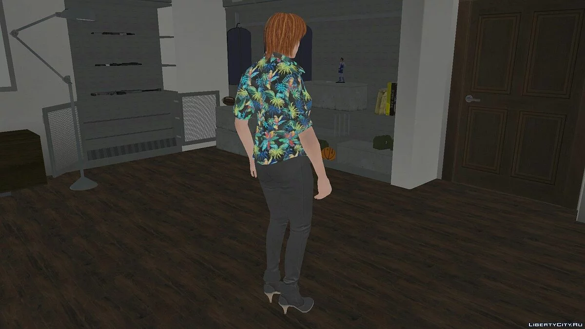 Zufälliger Skin eines Mädchens aus GTA Online / GTA San Andreas