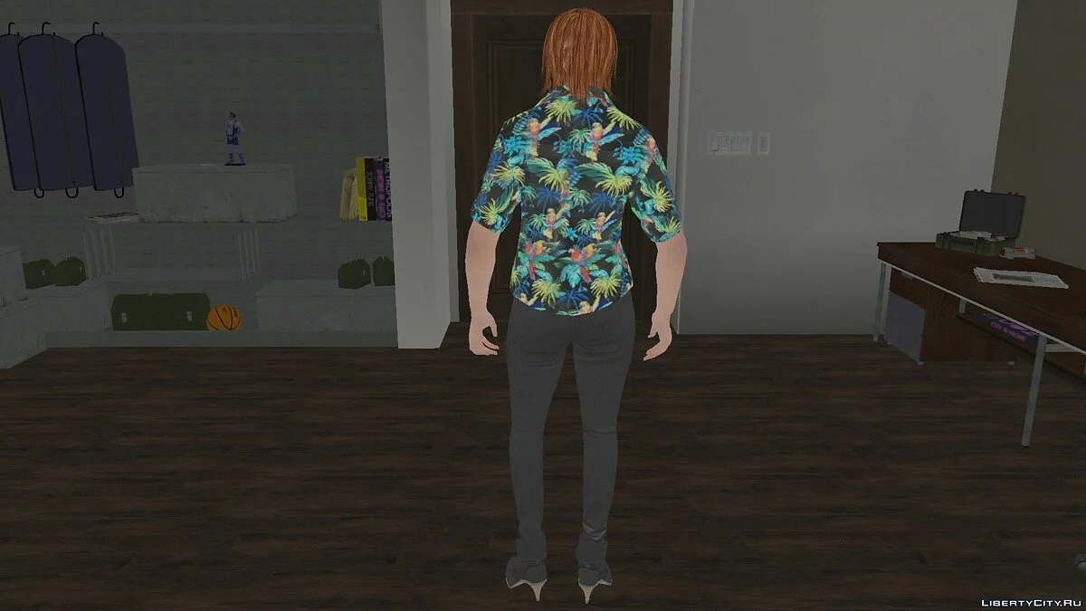 Zufälliger Skin eines Mädchens aus GTA Online / GTA San Andreas