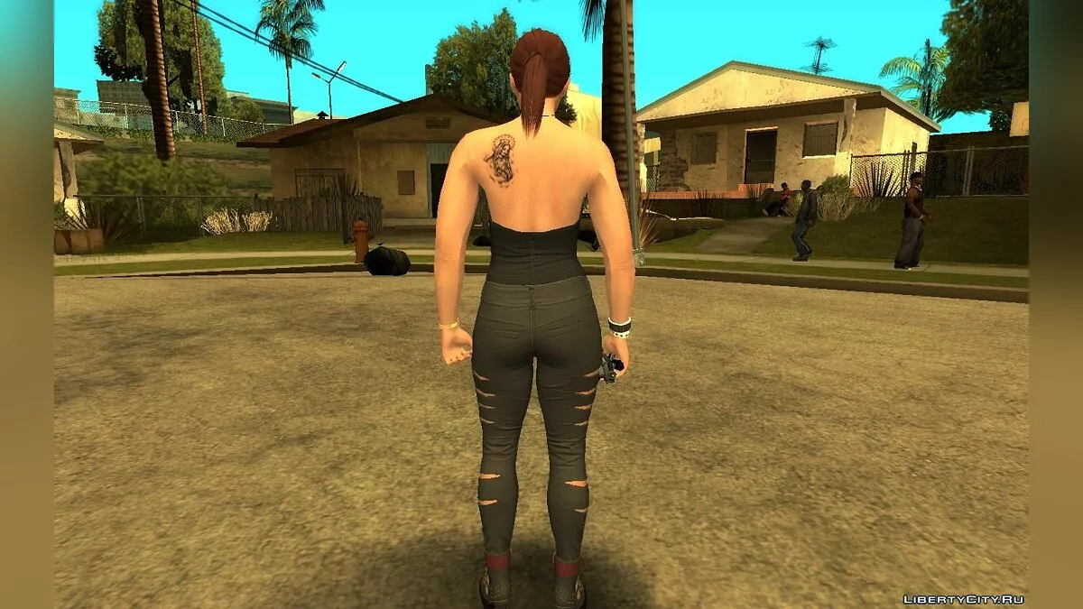 Випадковий жіночий скин з GTA Online #1 / GTA San Andreas