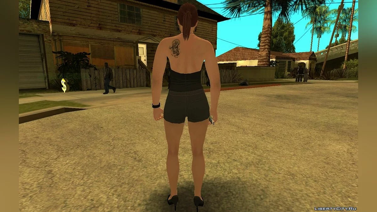 Випадковий жіночий скин з GTA Online #2 / GTA San Andreas