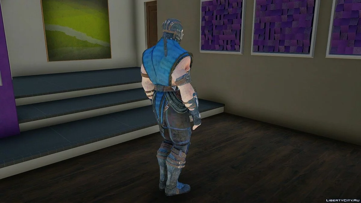 Sub-Zero from Mortal Kombat X / GTA San Andreas