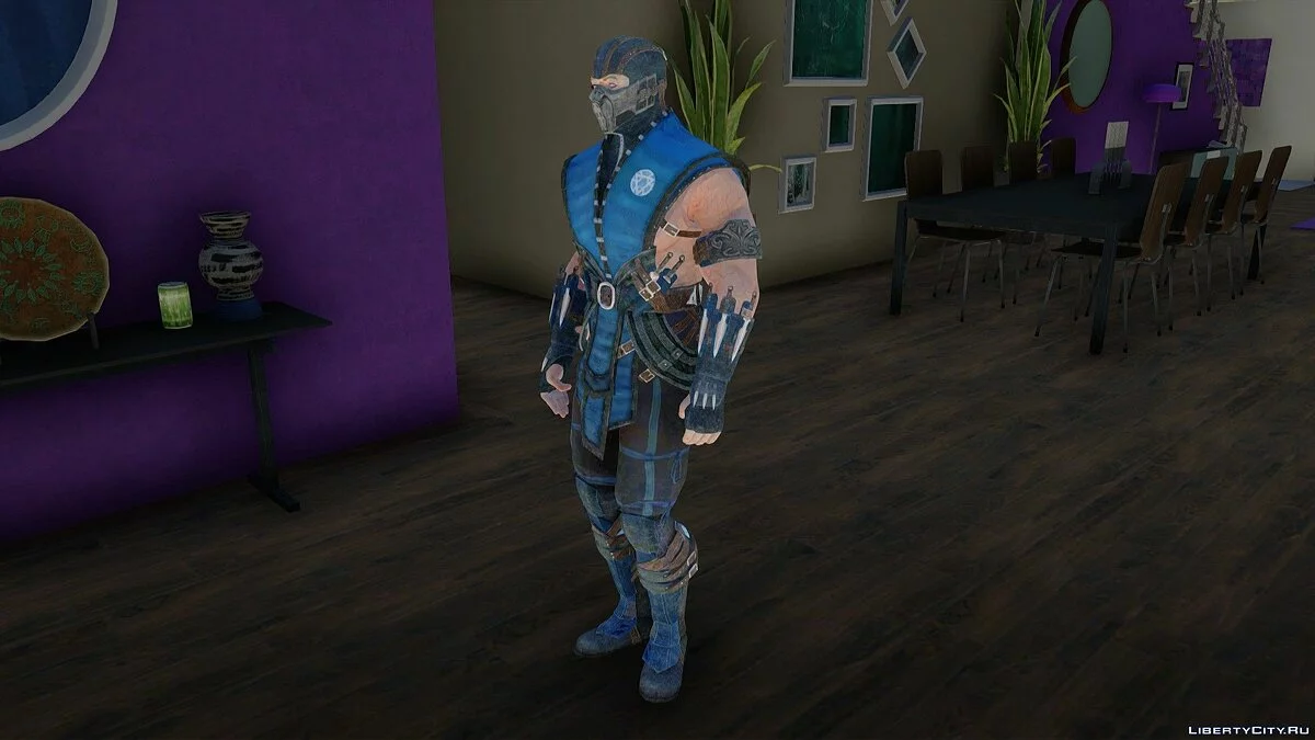 Sub-Zero from Mortal Kombat X / GTA San Andreas