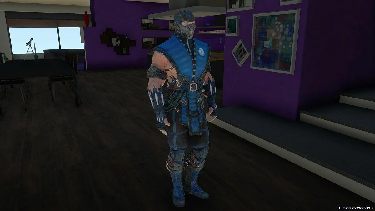 Sub-Zero from Mortal Kombat X / GTA San Andreas