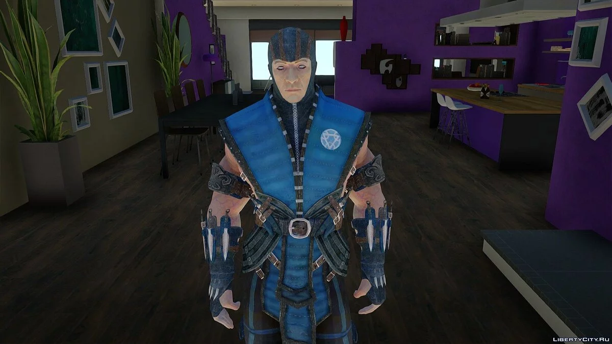 Sub-Zero from Mortal Kombat X / GTA San Andreas