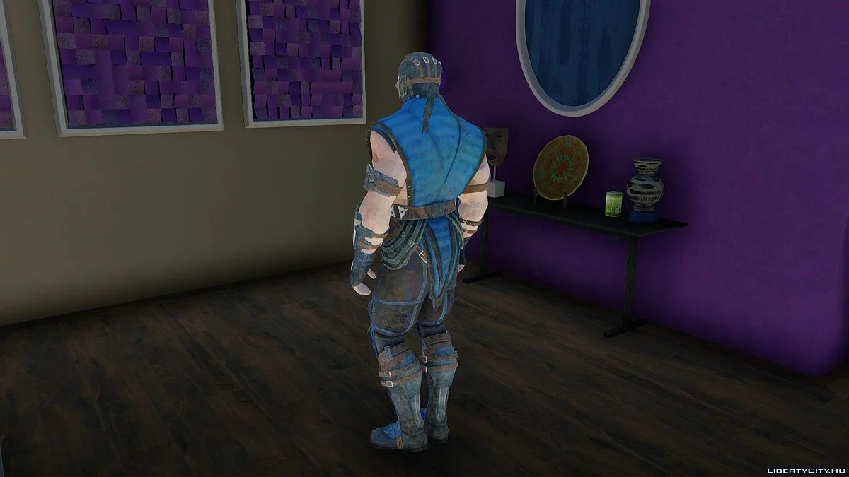 Sub-Zero from Mortal Kombat X / GTA San Andreas