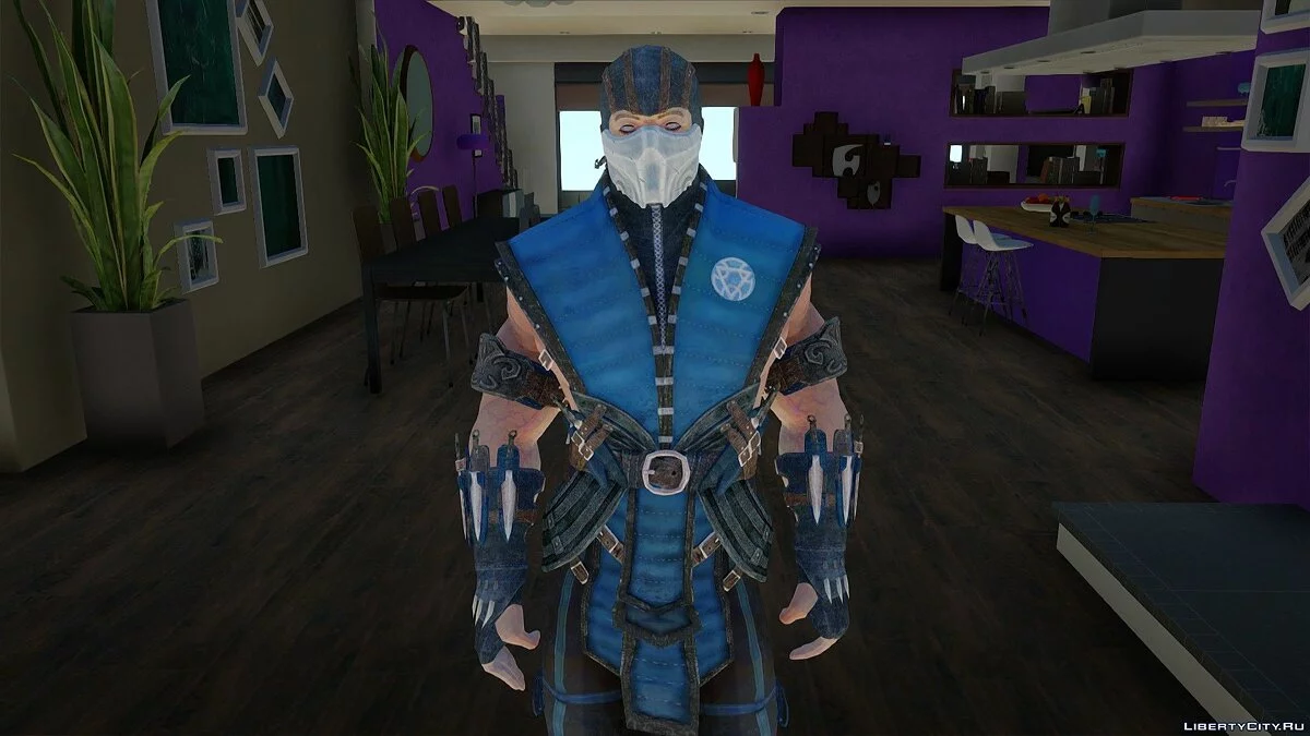 Sub-Zero from Mortal Kombat X / GTA San Andreas