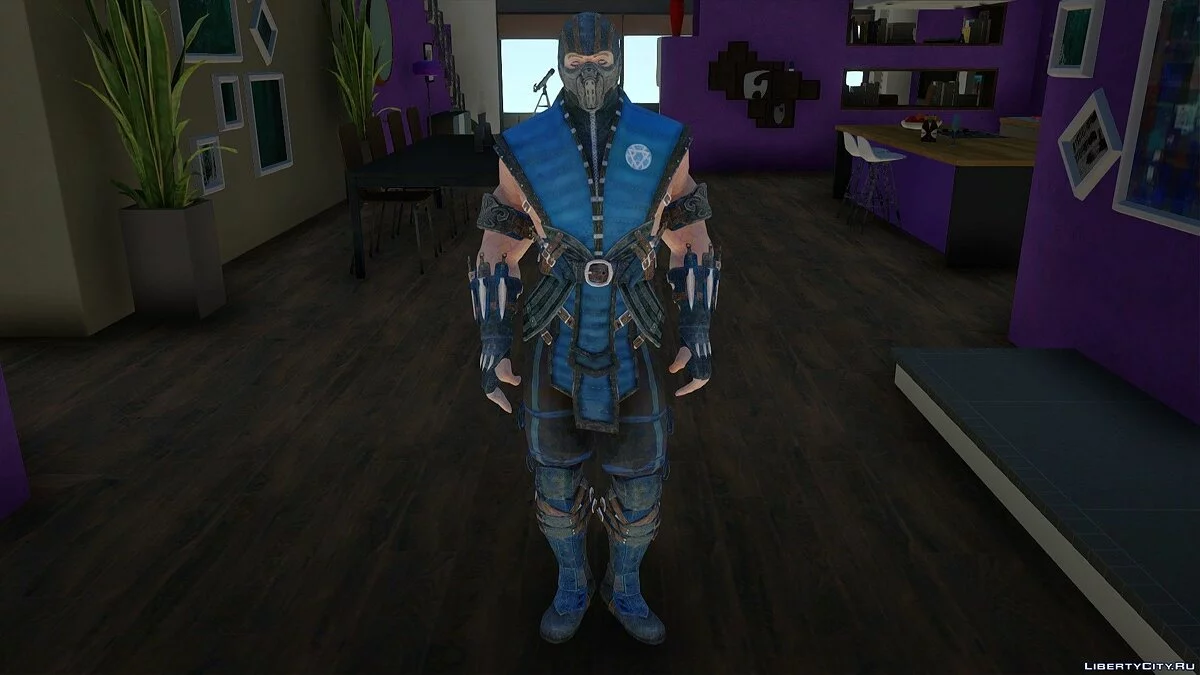 Sub-Zero from Mortal Kombat X / GTA San Andreas