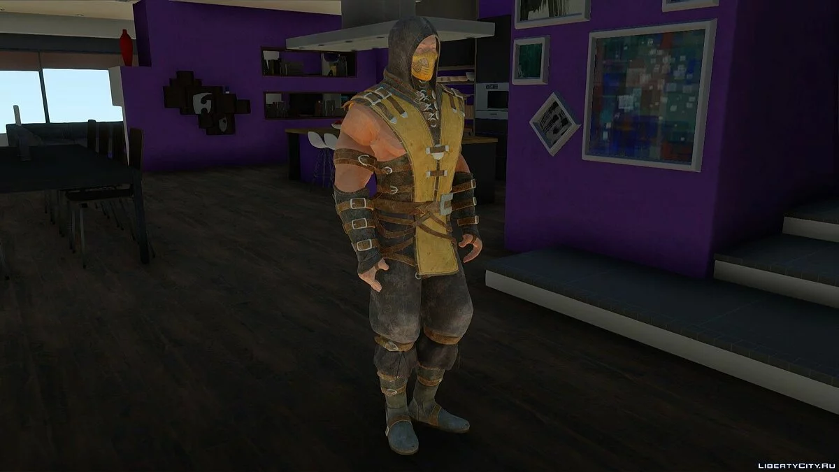 Scorpion de Mortal Kombat X / GTA San Andreas