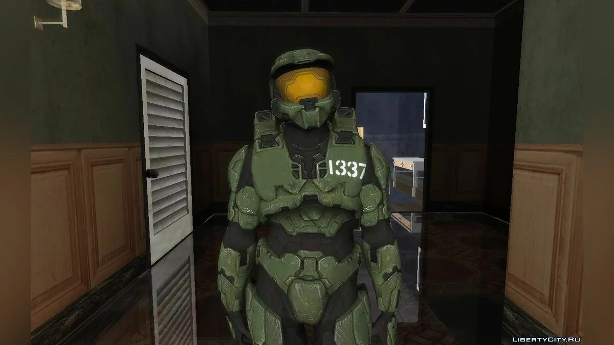 Spartan 1337 from Halo Legends / GTA San Andreas