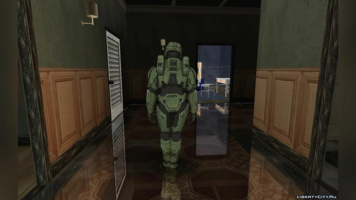 Spartan 1337 from Halo Legends / GTA San Andreas