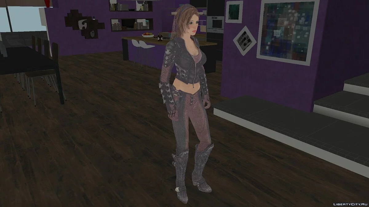 Talia de Batman Arkham City / GTA San Andreas