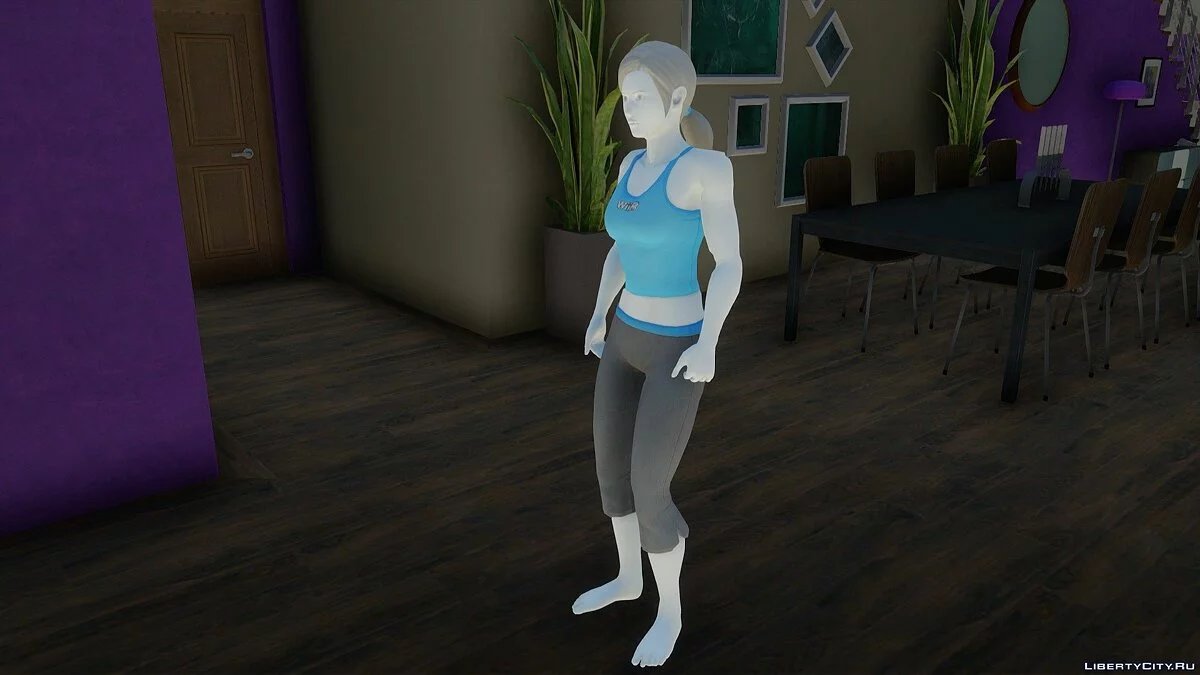 来自Smash Ultimate的Wii Fit Trainer / GTA San Andreas