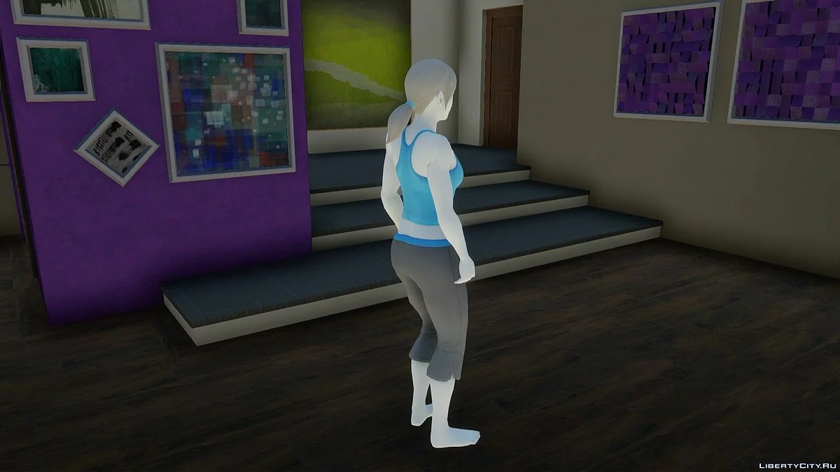 来自Smash Ultimate的Wii Fit Trainer / GTA San Andreas