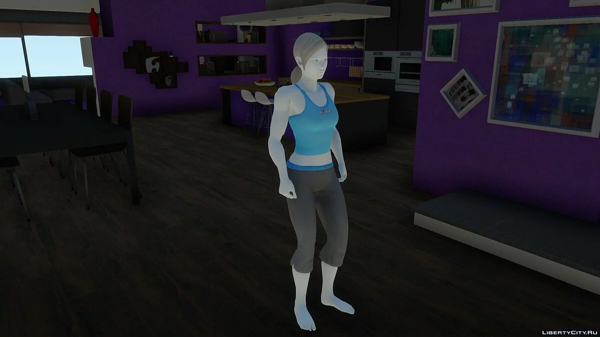 来自Smash Ultimate的Wii Fit Trainer / GTA San Andreas