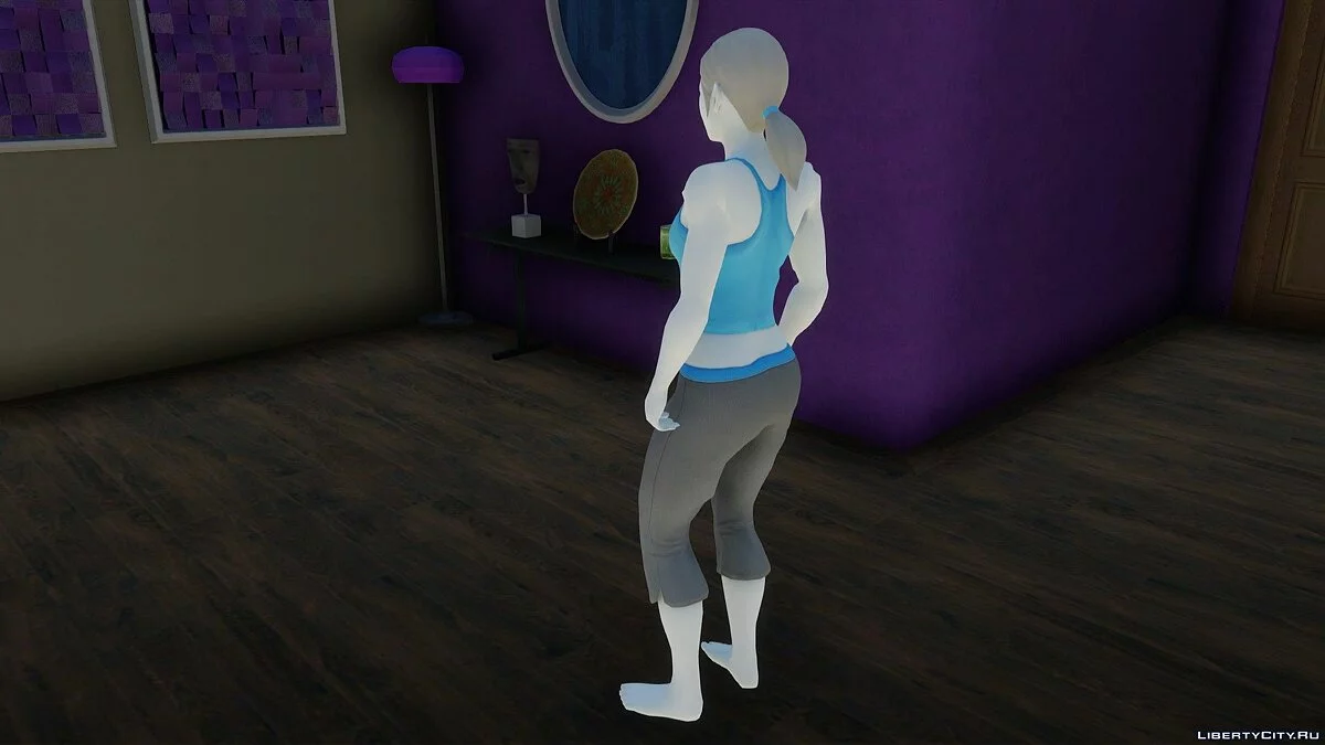 来自Smash Ultimate的Wii Fit Trainer / GTA San Andreas