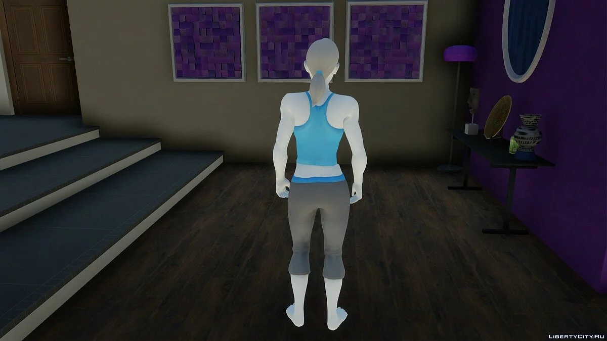 来自Smash Ultimate的Wii Fit Trainer / GTA San Andreas