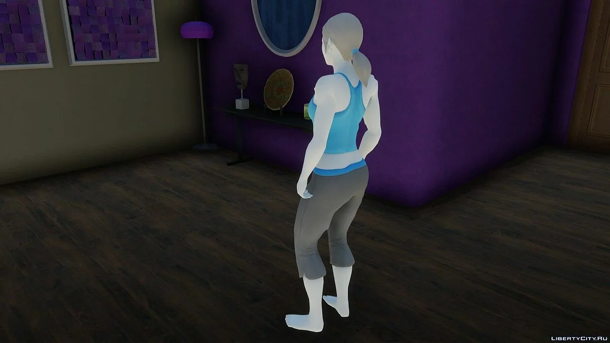 来自Smash Ultimate的Wii Fit Trainer / GTA San Andreas