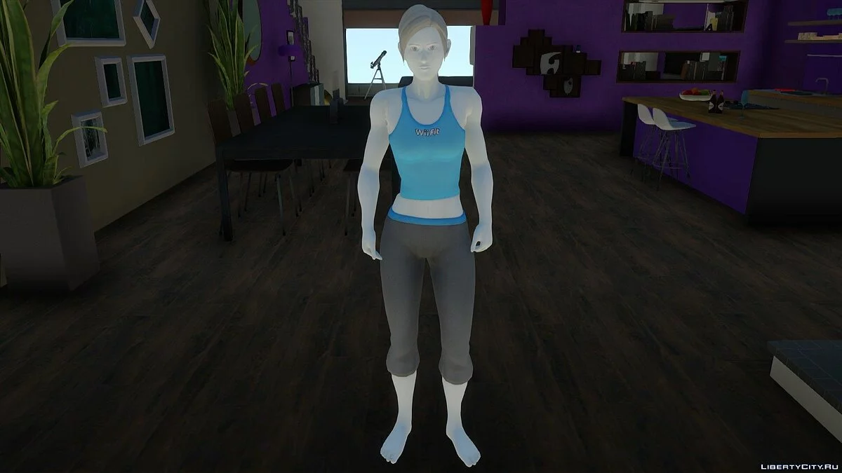 来自Smash Ultimate的Wii Fit Trainer / GTA San Andreas