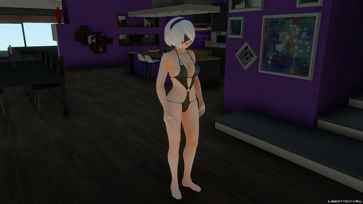 2B dengan Bikini / GTA San Andreas