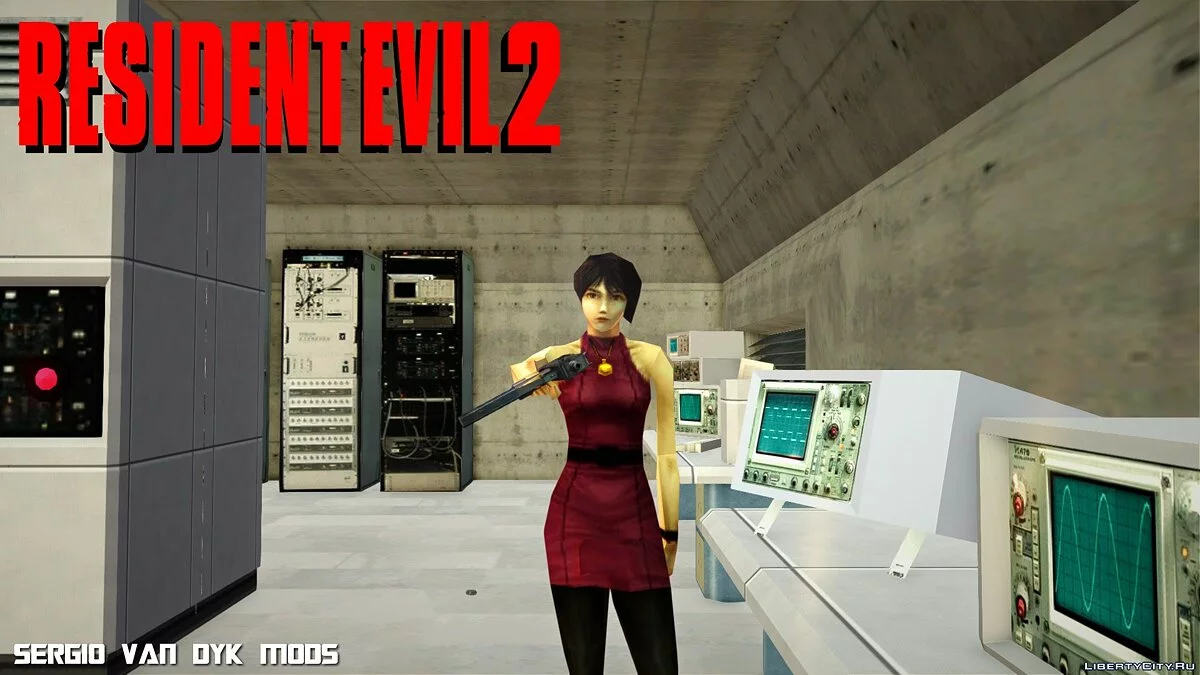 Ada Wong aus Resident Evil 2 1998 / GTA San Andreas