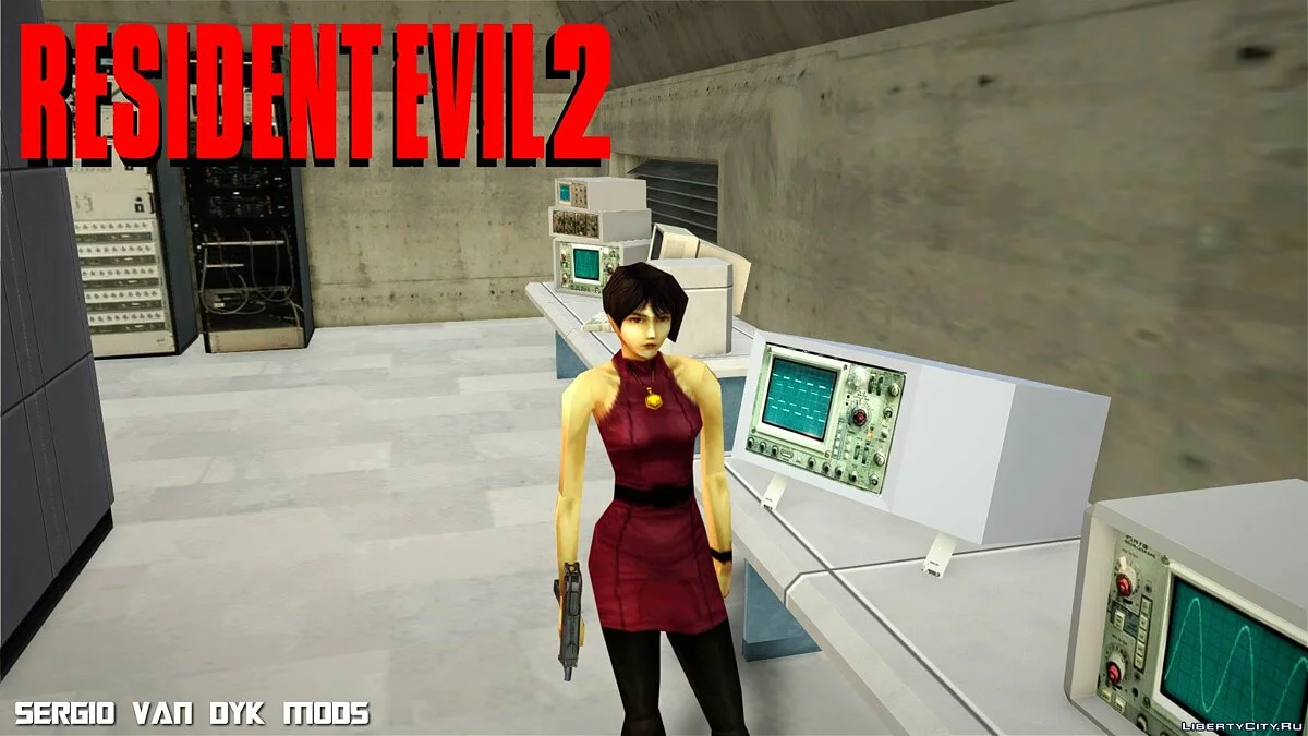Ada Wong aus Resident Evil 2 1998 / GTA San Andreas