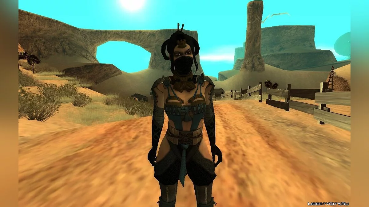 Asesina Kitana MKX / GTA San Andreas