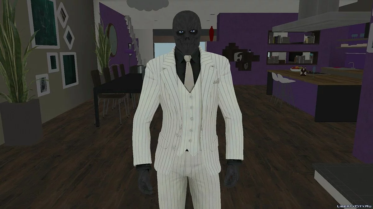 Чорна Маска з Batman Arkham Origins / GTA San Andreas