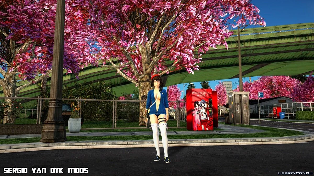 Tsukushi de DOAXVV / GTA San Andreas