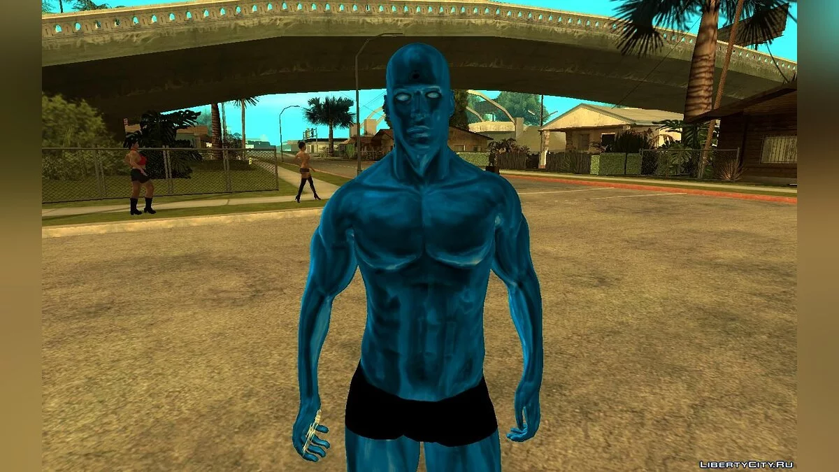 Доктор Манхеттен з Watchmen / GTA San Andreas