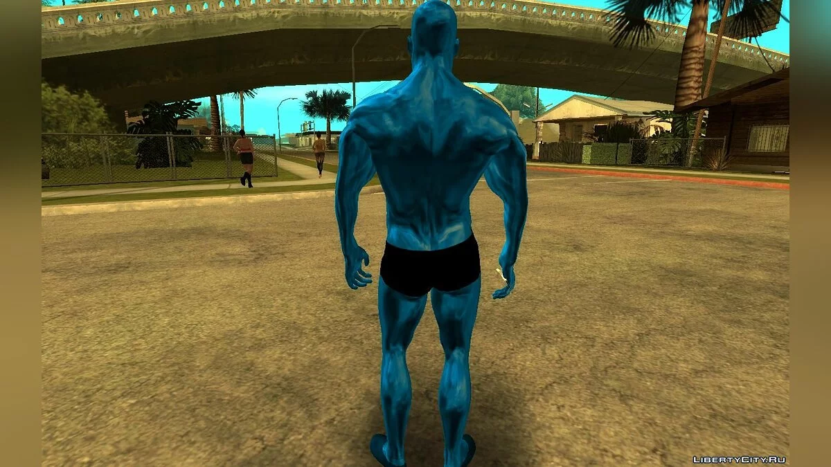 Доктор Манхеттен з Watchmen / GTA San Andreas
