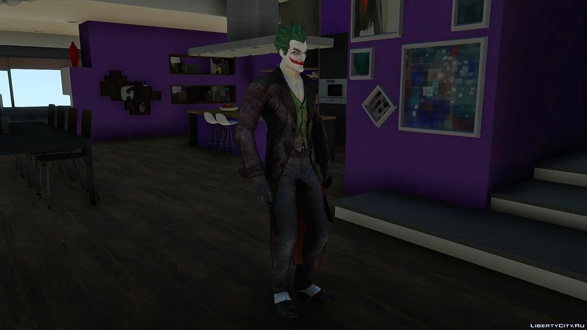 Джокер з Batman Arkham Origins / GTA San Andreas