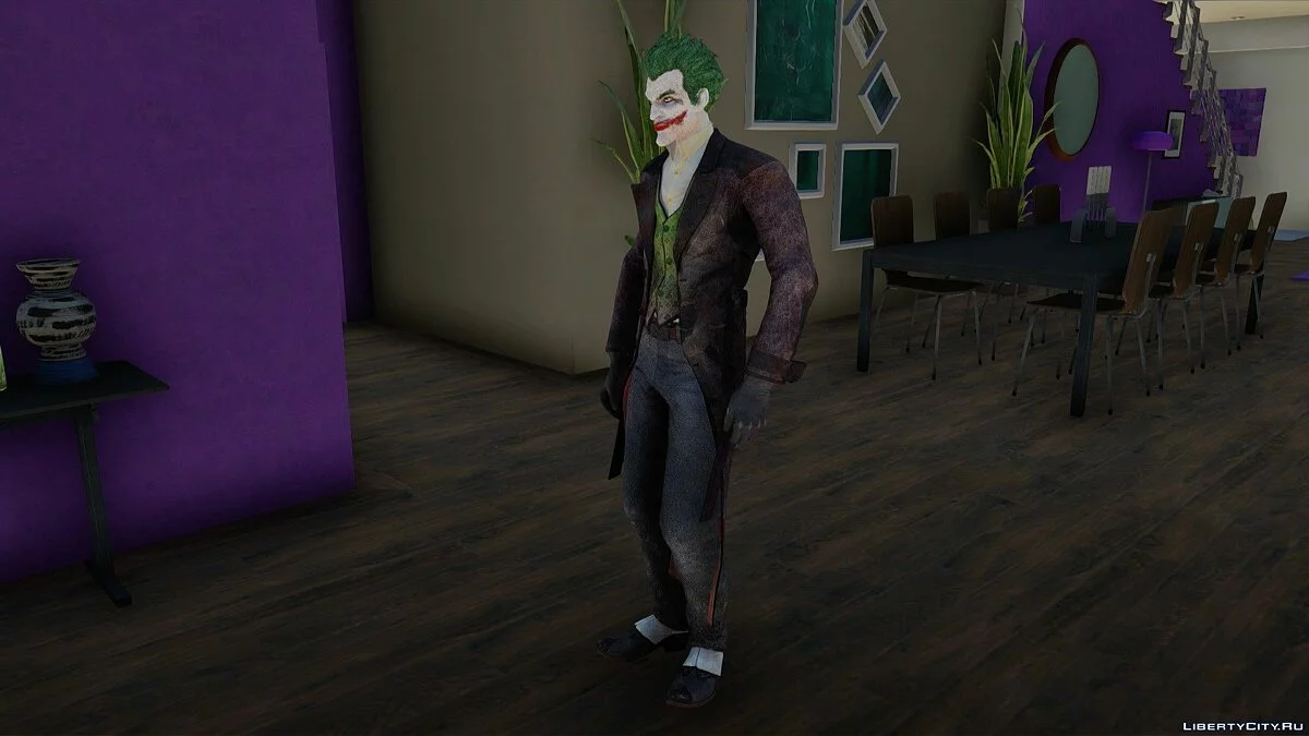 Джокер з Batman Arkham Origins / GTA San Andreas