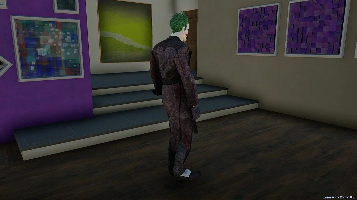 Джокер з Batman Arkham Origins / GTA San Andreas