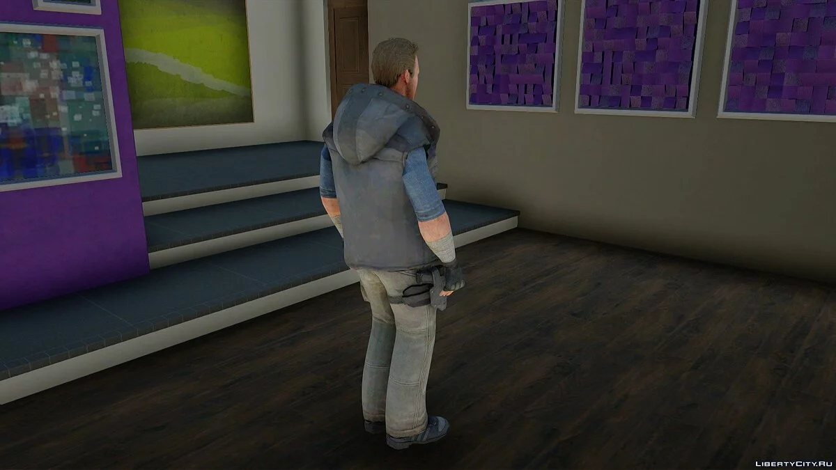 Johnny Cage from Mortal Kombat X / GTA San Andreas