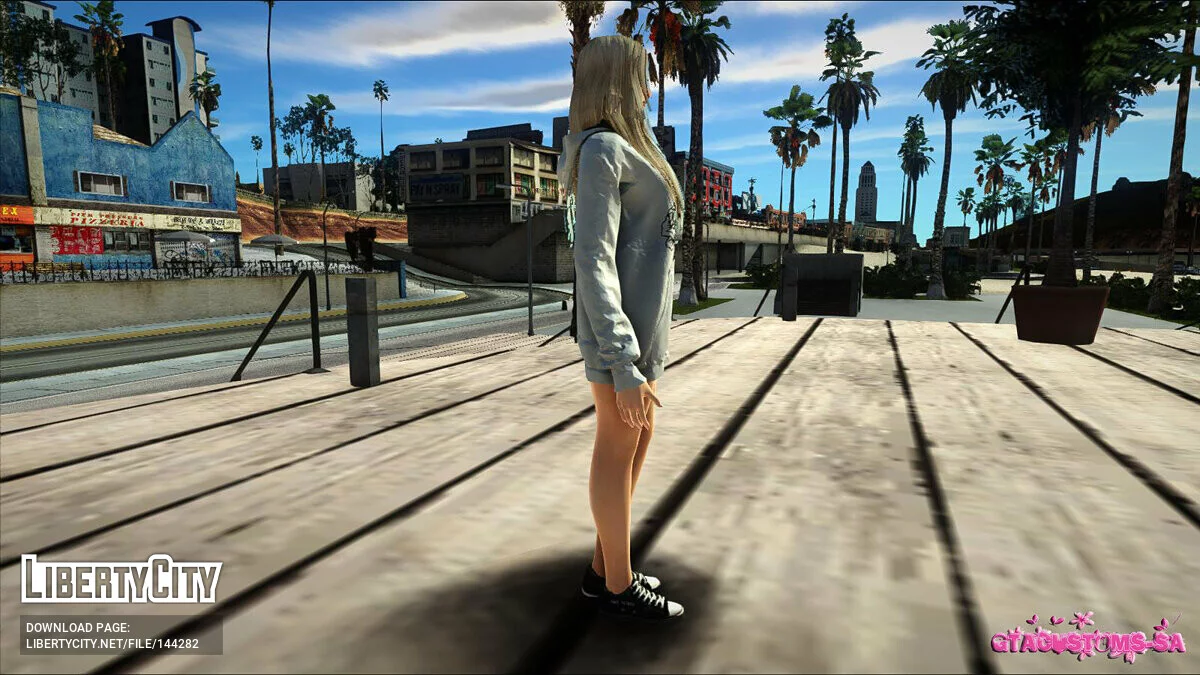 Helena Douglas dalam Pakaian Sehari-hari v32 / GTA San Andreas